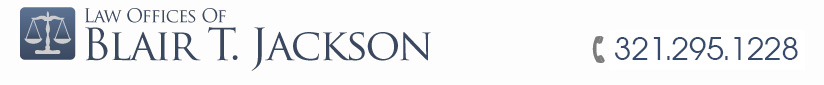 Law Offices of Blair T. Jackson, P.A. - 407.228.4023